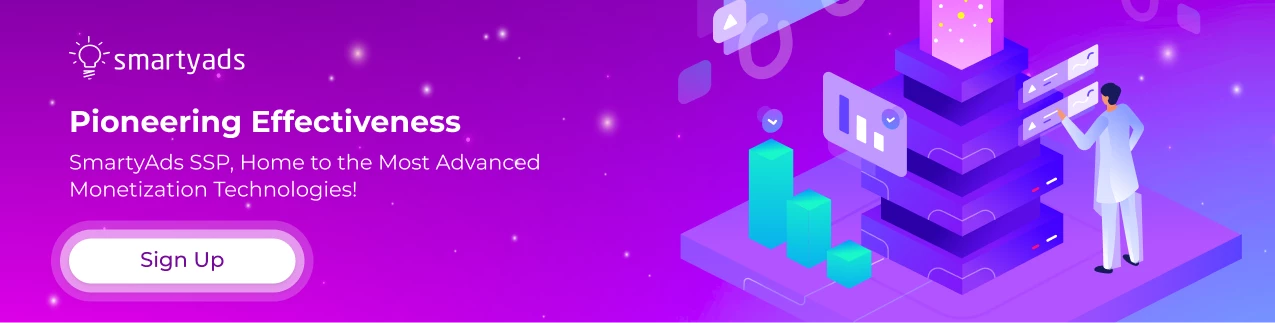 Sign up for SmartyAds SSP