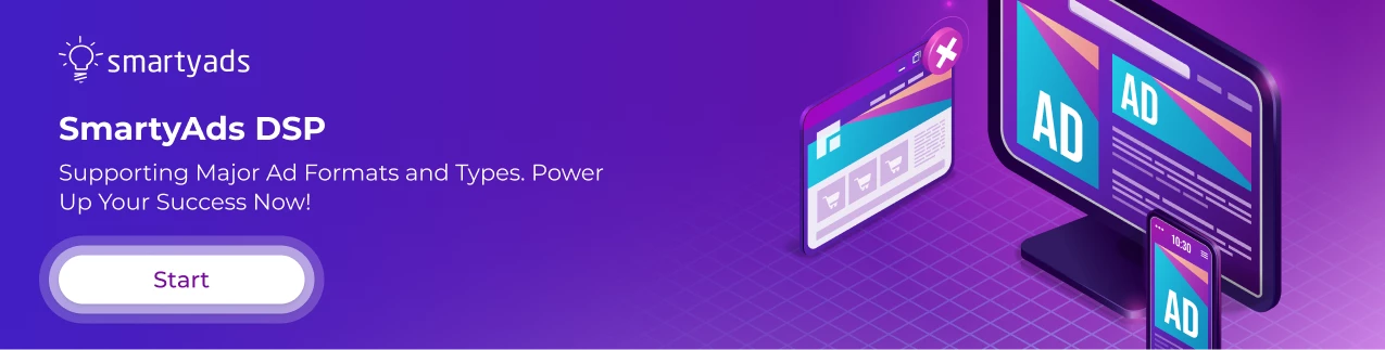 SmartyAds DSP sign up
