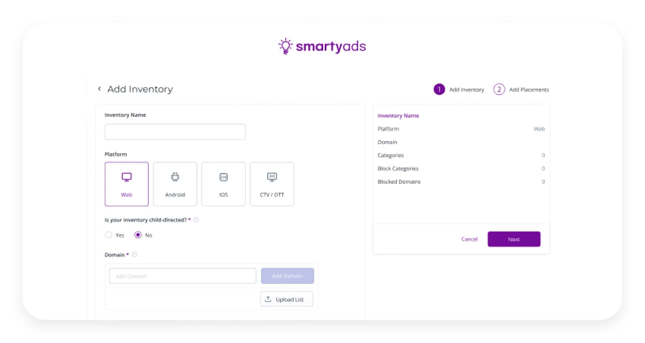 Setting up floor pricing in SmartyAds SSP