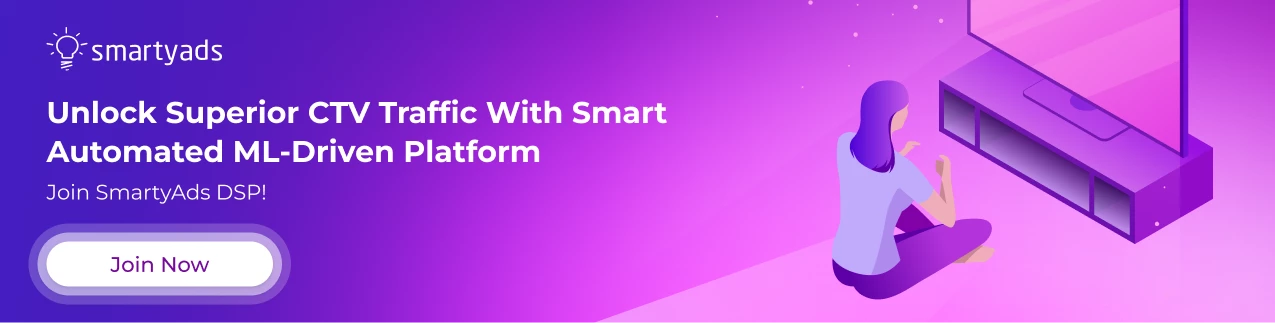 SmartyAds CTV traffic