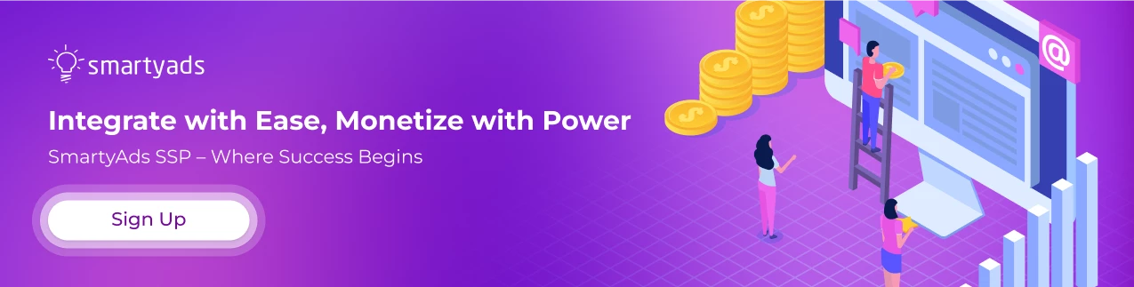 Register on SmartyAds SSP