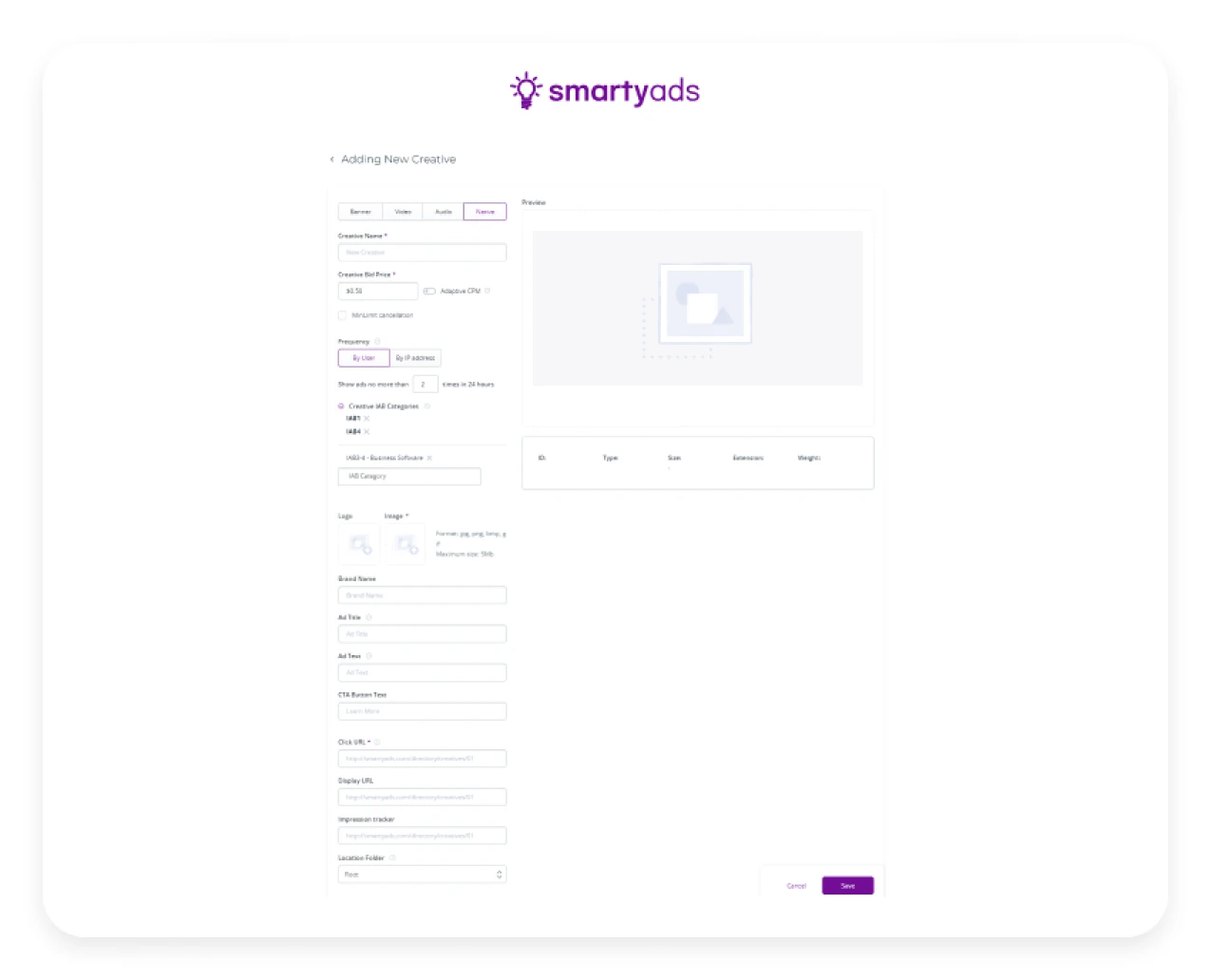 smartyads-native-platform